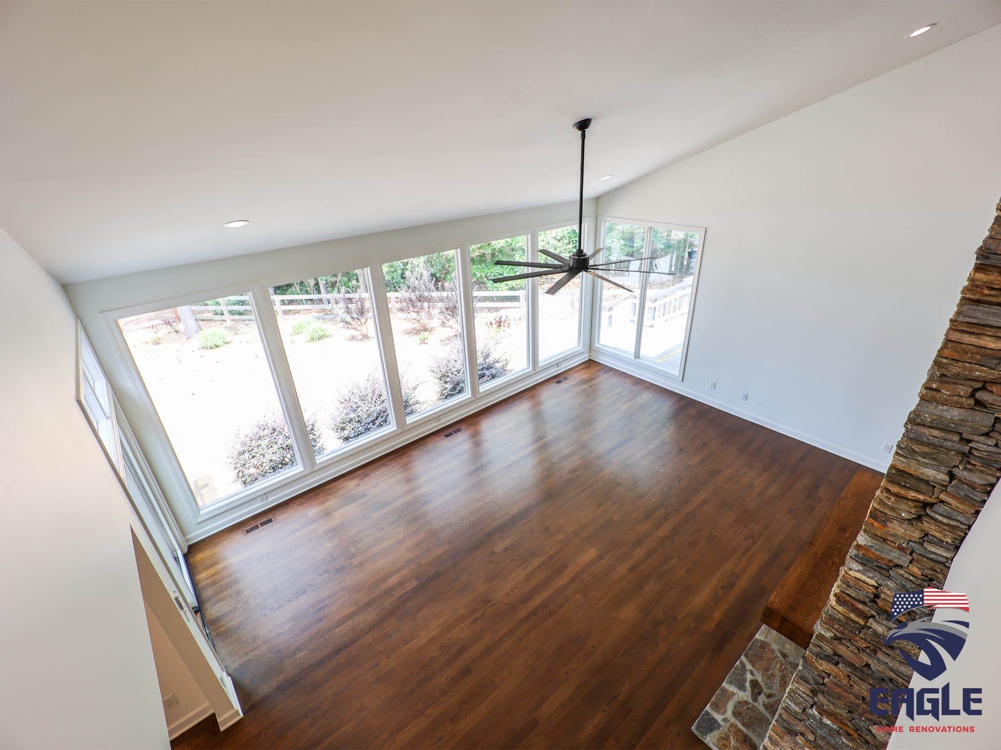 Flooring after