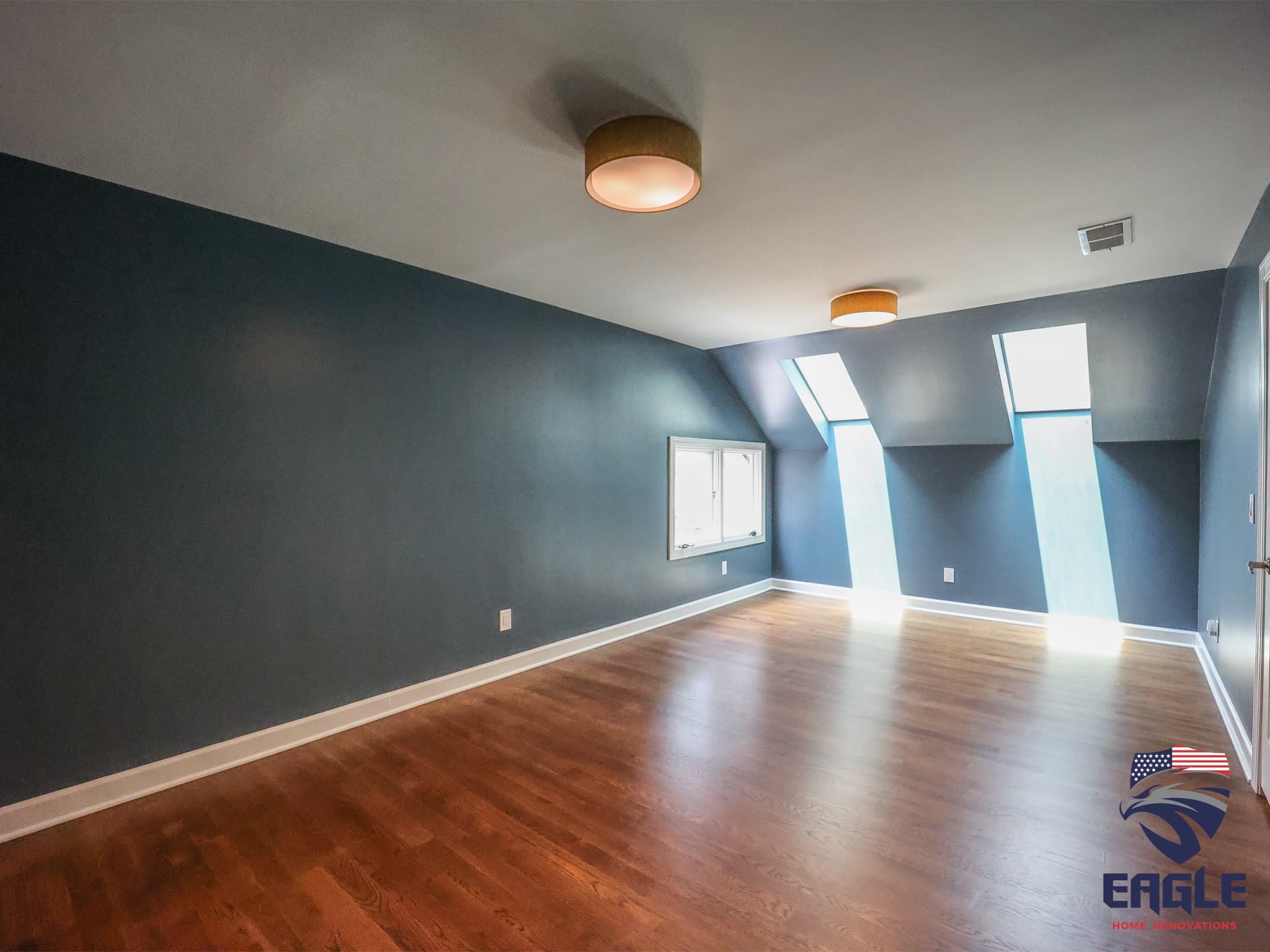 Interior painting after